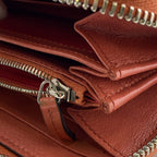 Gucci Blondie Leather Zip Around Wallet Red — view 7