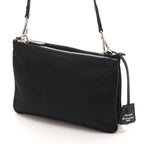 Prada Re Edition 2000 2-Way Bag Nylon Saffiano Shoulder Black — view 2