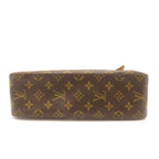 Louis Vuitton Mini Looping Monogram Handbag Canvas Brown — view 4