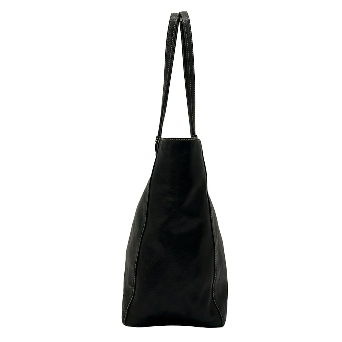 Prada Shoulder Bag Black Leather — view 4