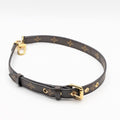 Louis Vuitton Shoulder Strap Monogram Adjustable Gold Pallas Handbag