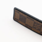 Louis Vuitton Ceinture Sidney Damier Belt Logo Silver Brown Navy — view 7