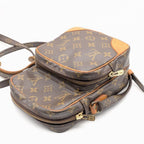 Louis Vuitton Amazon Monogram Brown Shoulder Bag Cross — view 3