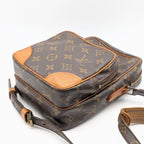 Louis Vuitton Amazon Monogram Brown Shoulder Bag Cross — view 4
