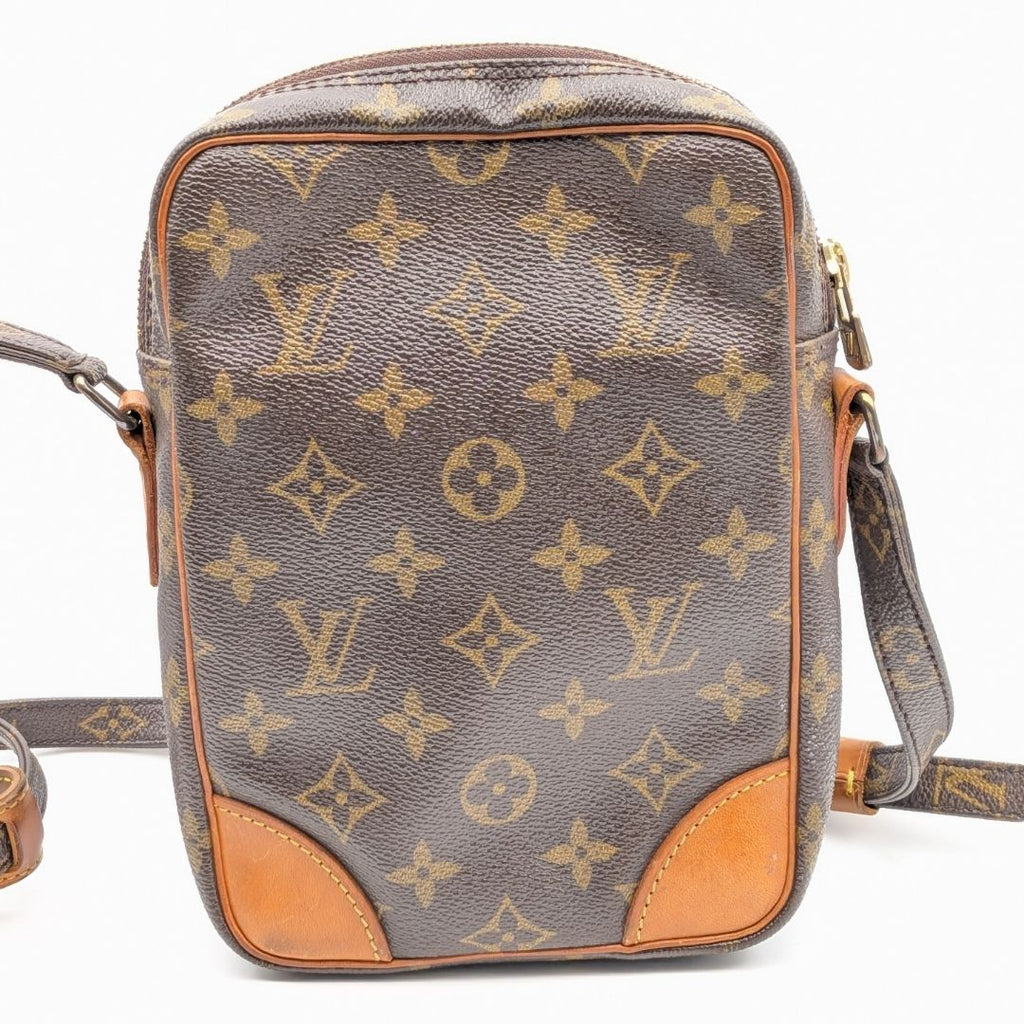 Louis Vuitton Amazon Monogram Brown Shoulder Bag Cross — view 2