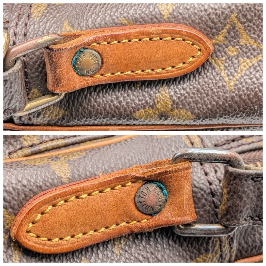 Louis Vuitton Amazon Monogram Brown Shoulder Bag Cross — view 6