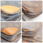 Louis Vuitton Amazon Monogram Brown Shoulder Bag Cross — view 5