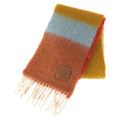 Loewe Anagram Multicolor Wool Mohair Scarf Shawl