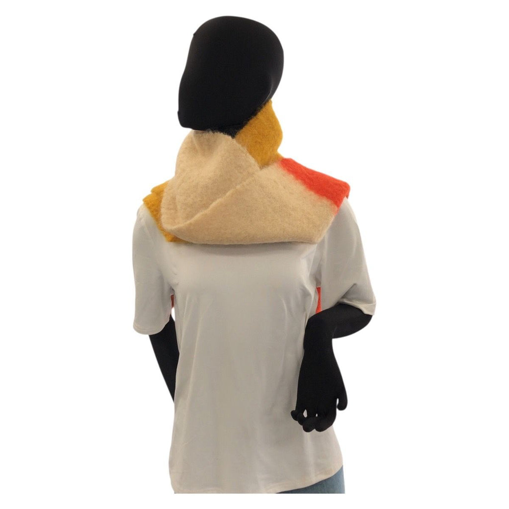 Loewe Anagram Multicolor Wool Mohair Scarf Shawl — view 8