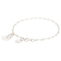Hermes Birkin Charm BL Bracelet Stainless Steel Silver