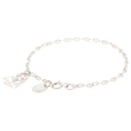 Hermes Birkin Charm BL Bracelet Stainless Steel Silver