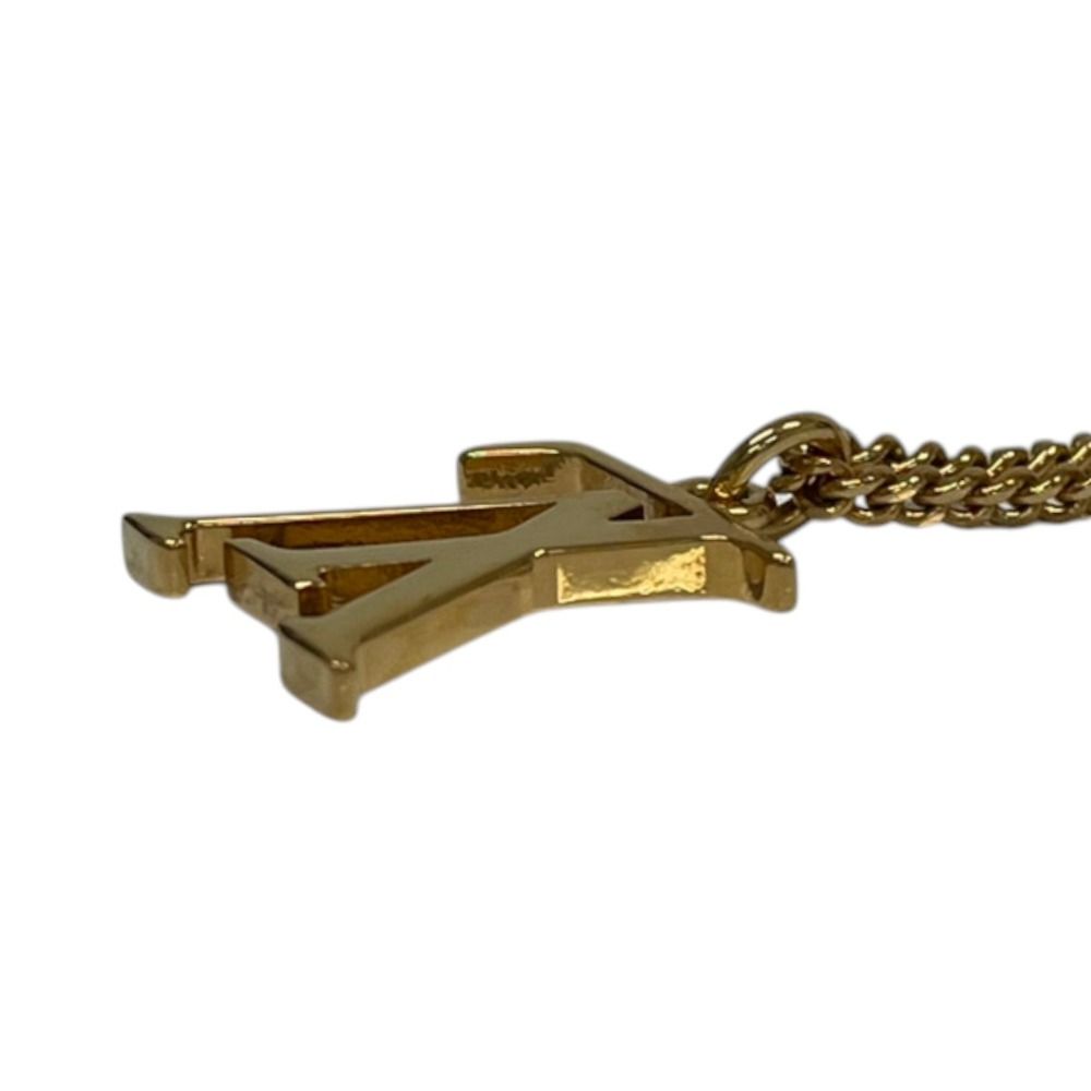 Louis Vuitton Collier LV Upside Down Necklace Gold Colored — view 5