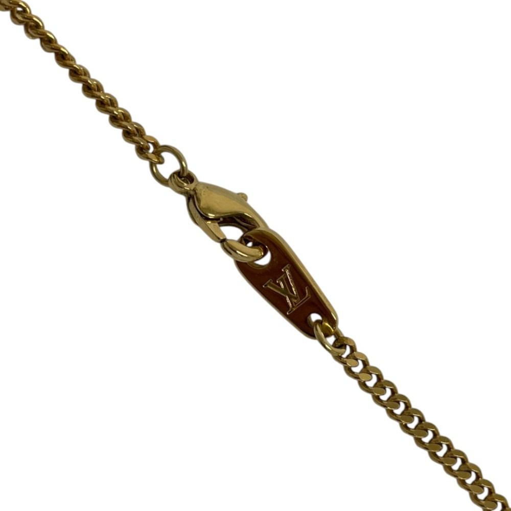 Louis Vuitton Collier LV Upside Down Necklace Gold Colored — view 7