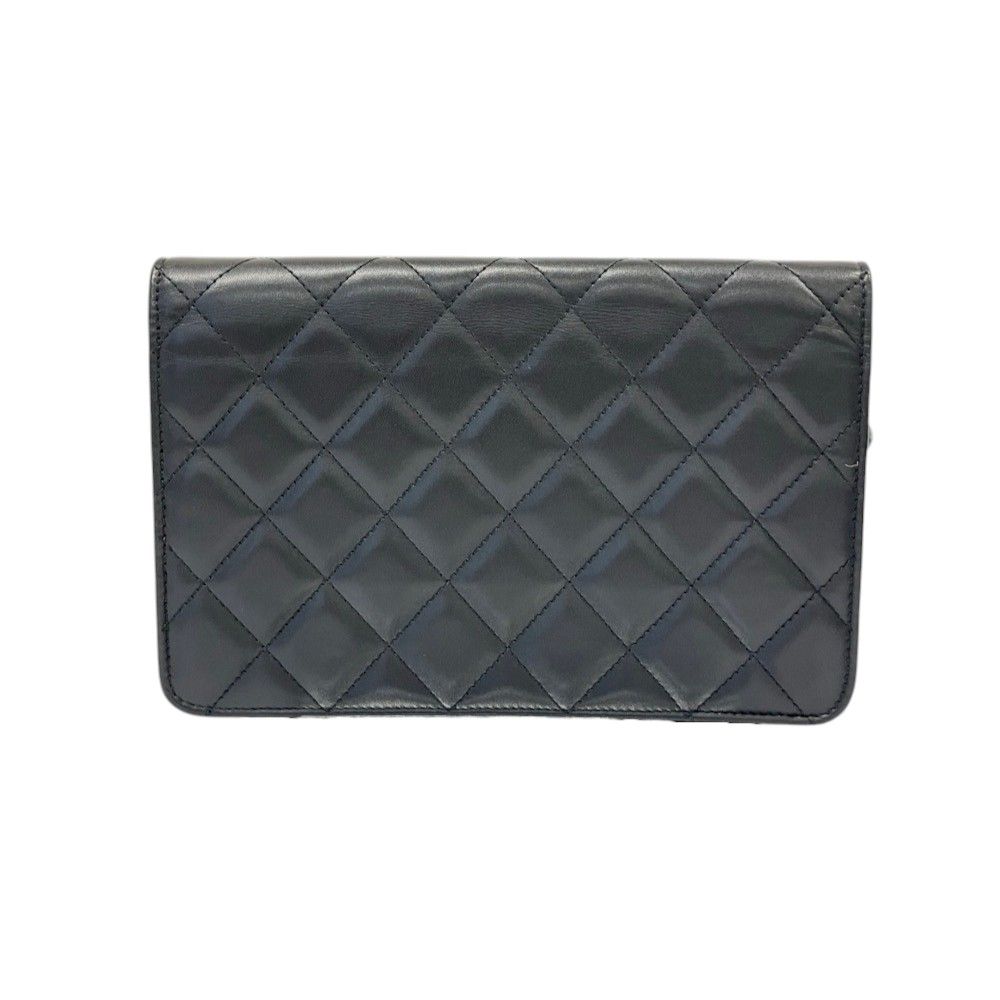 Chanel Cambon Line Chain Wallet Black Shoulder Bag — view 3