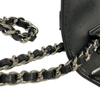 Chanel Cambon Line Chain Wallet Black Shoulder Bag — view 8