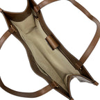 Gucci Horsebit 1955 Leather Tote Bag Brown — view 7