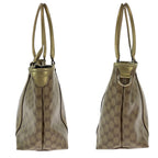 Gucci GG Crystal Beige Gold Tote Shoulder Bag — view 8