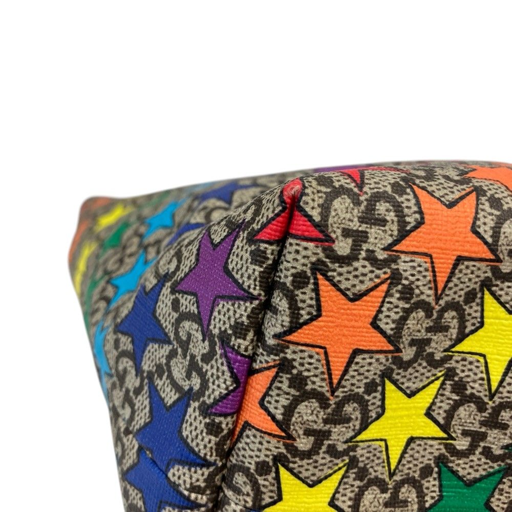 Gucci Children's GG Supreme Star Print Tote Bag Multicolor Kids — view 7