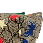 Gucci Children's GG Supreme Star Horse Clover Tote Bag Multicolor Kids — view 7