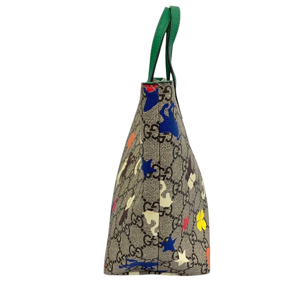 Gucci Children's GG Supreme Star Horse Clover Tote Bag Multicolor Kids — view 2