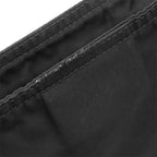 Prada Shoulder Bag Triangle Logo Nylon Black Silver — view 8