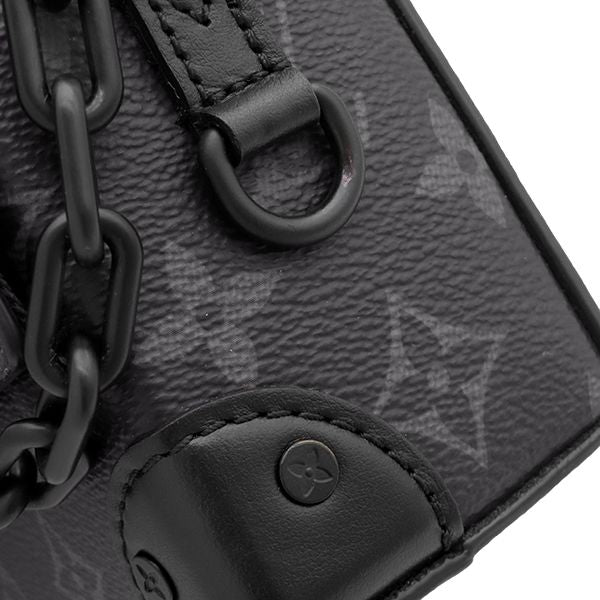 Louis Vuitton Shoulder Bag Steamer Wearable Wallet Monogram Eclipse Matt Black — view 6