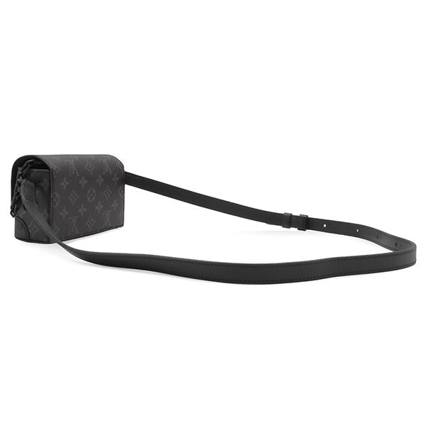 Louis Vuitton Shoulder Bag Steamer Wearable Wallet Monogram Eclipse Matt Black — view 2