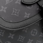 Louis Vuitton Backpack Saumur Monogram Eclipse Black — view 5