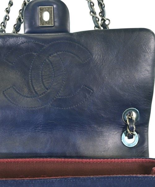 Chanel Shoulder Bag Navy — view 7
