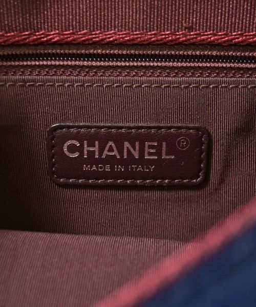 Chanel Shoulder Bag Navy — view 5