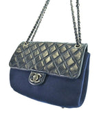 Chanel Shoulder Bag Navy — view 6