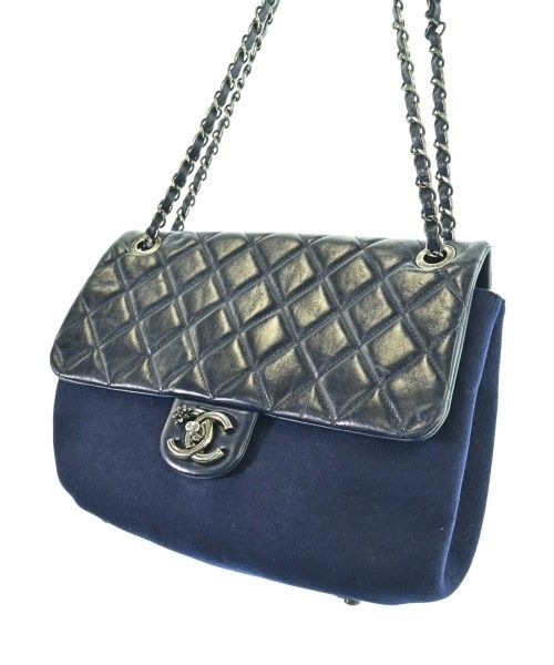 Chanel Shoulder Bag Navy — view 6