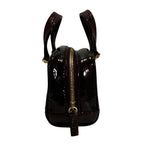 Loewe Amazona Micro Mini Patent Leather Shoulder Pouch Burgundy — view 2