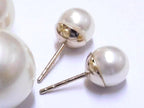 Dior Tribal Earrings Resin Pearl Gold — view 4