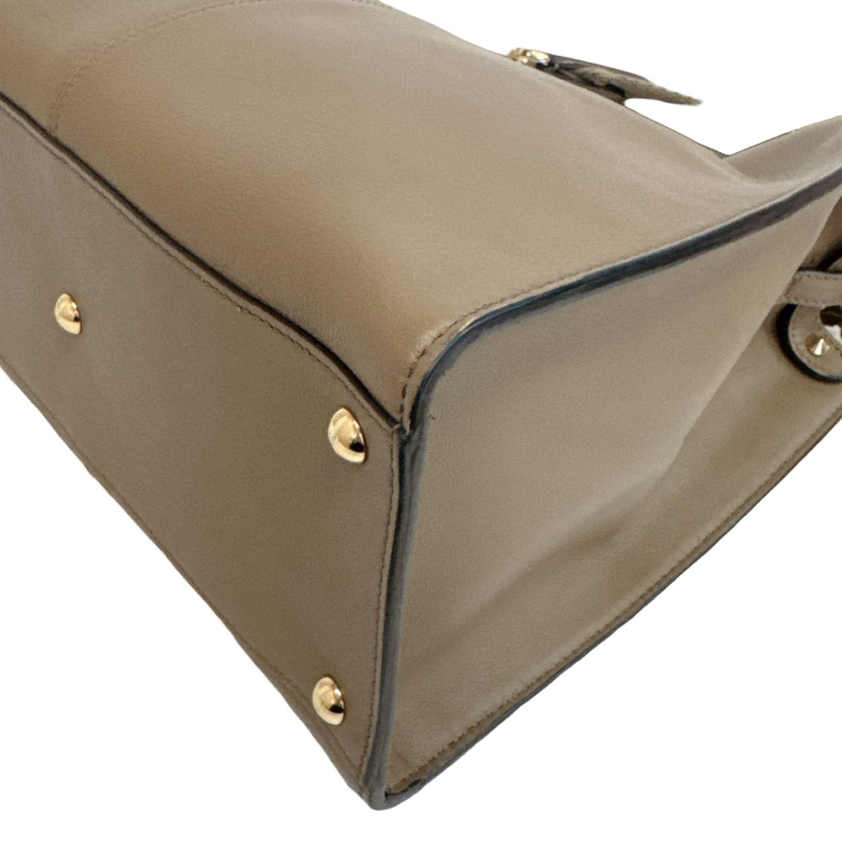 Fendi Peekaboo X-Lite Medium Leather Brown 2-Way Shoulder Bag — view 2