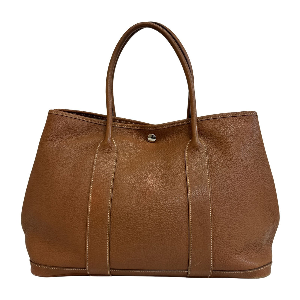 Hermes Garden Party PM Country Brown Tote Handbag