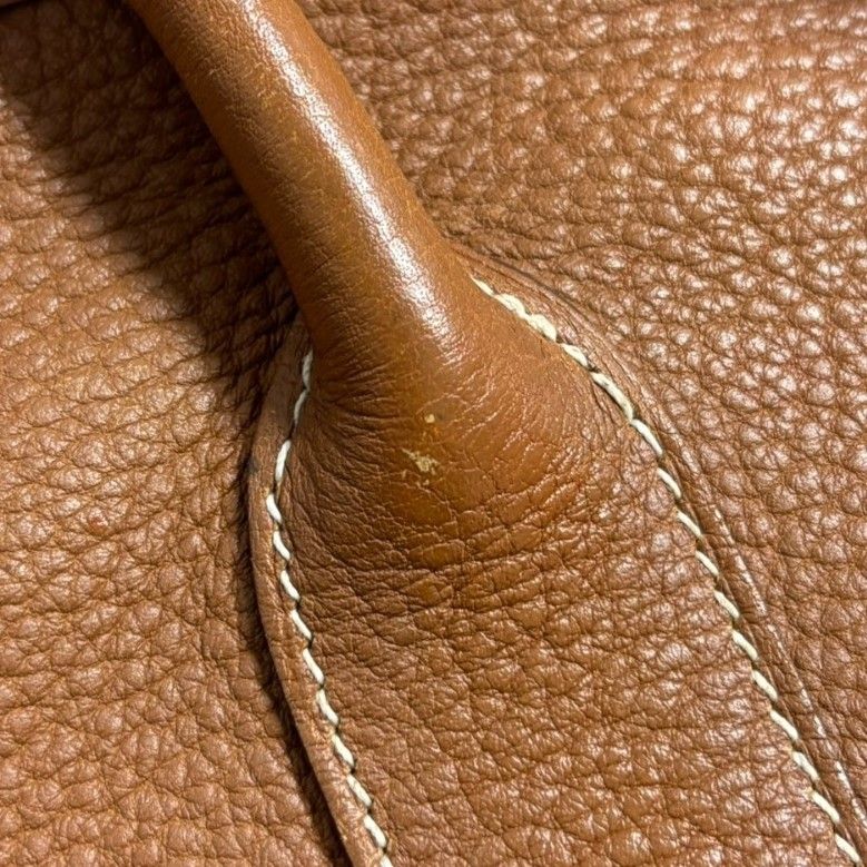 Hermes Garden Party PM Country Brown Tote Handbag — view 7