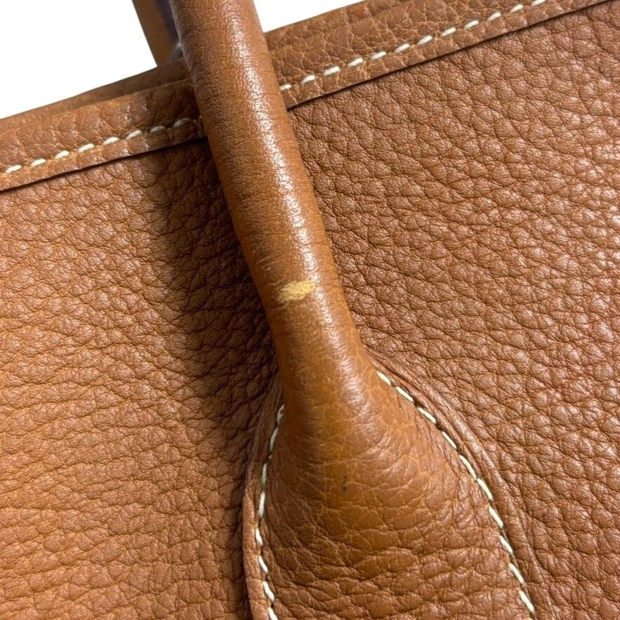 Hermes Garden Party PM Country Brown Tote Handbag — view 8