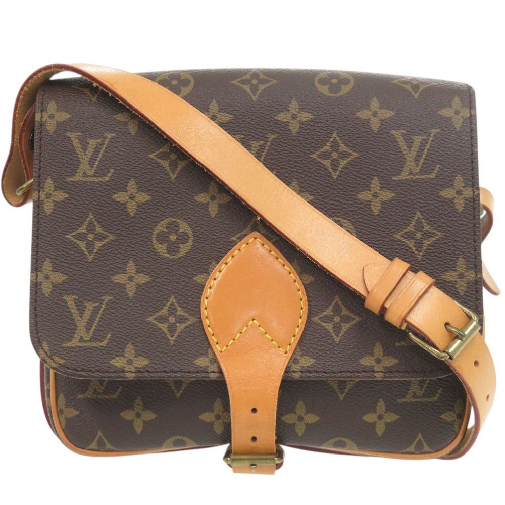 Louis Vuitton Cartouchiere 22 Monogram Shoulder Bag