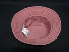 Hermes Cotton Silk Bucket 56 Pink Hat — view 4