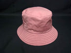 Hermes Cotton Silk Bucket 56 Pink Hat — view 2