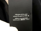Gucci 08 GG Pattern Wool 70% Silk 30% Scarf Shawl Black — view 5