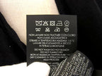 Gucci 08 GG Pattern Wool 70% Silk 30% Scarf Shawl Black — view 4