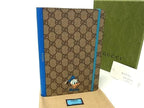 Gucci Disney Collaboration Donald Duck GG Supreme Notebook Stationery Blue