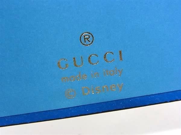 Gucci Disney Collaboration Donald Duck GG Supreme Notebook Stationery Blue — view 4