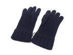 Hermes H Loop Cashmere 100% Gloves M Navy — view 2