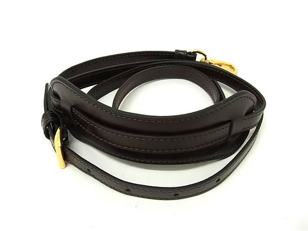 Prada Crossbody Shoulder Strap Brown for Leather Bag — view 2