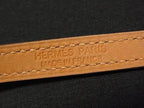 Hermes Etriviere Leather Silver Bracelet Red — view 5