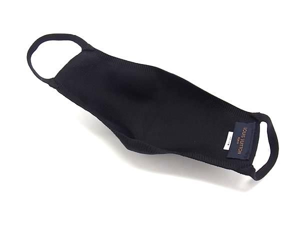 Louis Vuitton Nylon 100% Drawstring Pouch Face Mask Black — view 2
