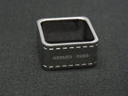 Hermes Bolduc Scarf Ring Closure Silver — view 2